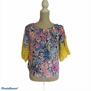 Lilly Pulitzer Zaylee Off Shoulder Top